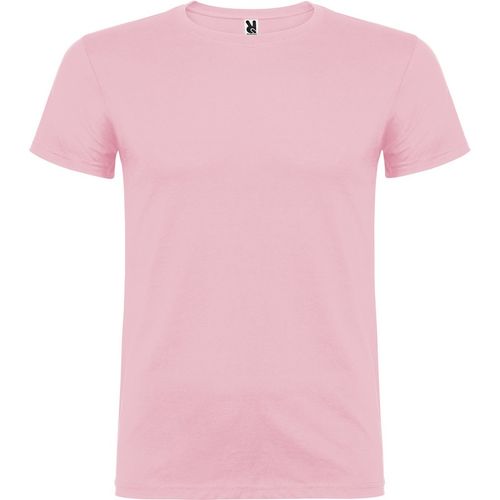 Camiseta de manga corta Mod. BEAGLE COLORES (48) Rosa Claro Talla S