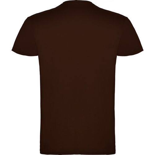 Camiseta de manga corta Mod. BEAGLE COLORES (87) Chocolate Talla S