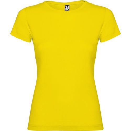 Camiseta de manga corta de mujer Mod. JAMAICA (03) Amarillo  Talla L