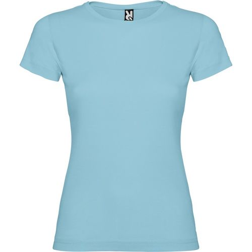 Camiseta de manga corta de mujer Mod. JAMAICA (10) Celeste Talla S