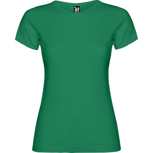 Camiseta de manga corta de mujer Mod. JAMAICA (20) Verde Kelly Talla S