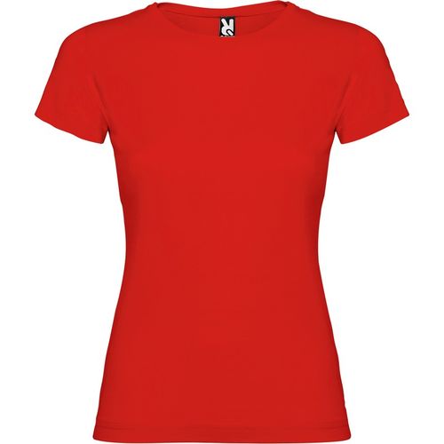 Camiseta de manga corta de mujer Mod. JAMAICA (60) Rojo  Talla M