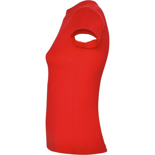 Camiseta de manga corta de mujer Mod. JAMAICA (60) Rojo  Talla M