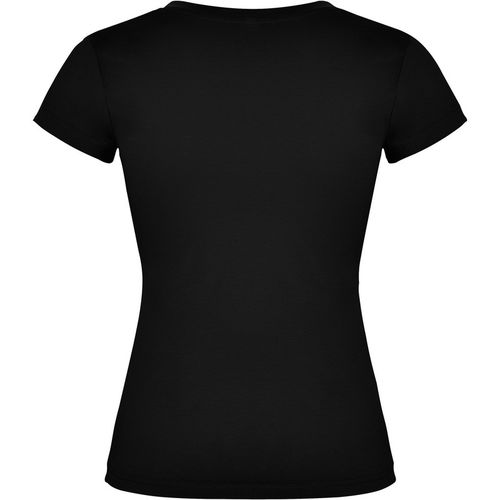 Camiseta de chica manga corta Mod. VICTORIA Negro Talla S