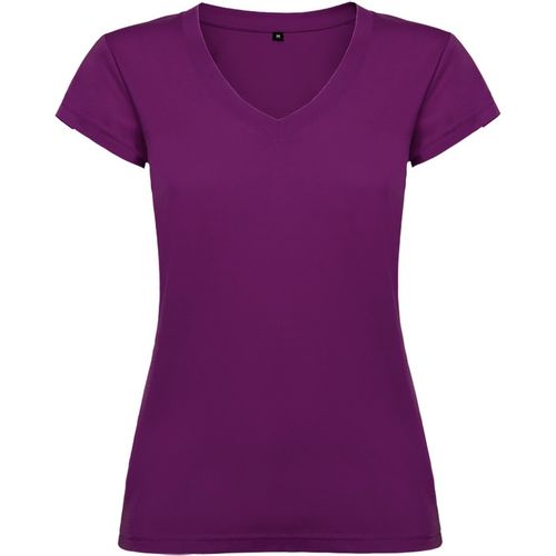 Camiseta de chica manga corta Mod. VICTORIA (71) Prpura  Talla L