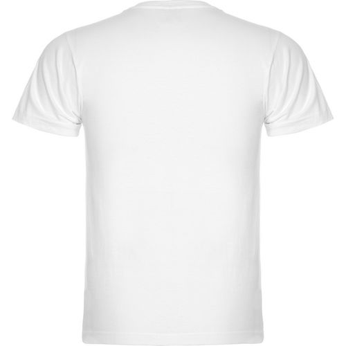 Camiseta con cuello pico Mod. SAMOYEDO (01) Blanco Talla XL