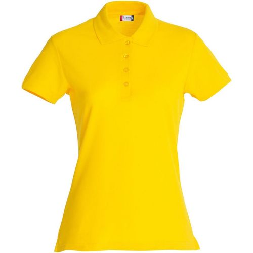 Polo de manga corta Mod. BASIC LADIES Limón (10) Talla XS