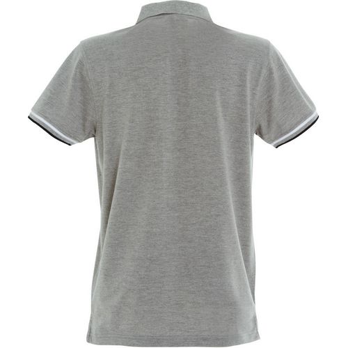 Polo de manga corta Mod. NEWTON Gris jaspeado (95) Talla L