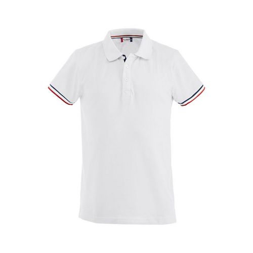 Polo de manga corta Mod. NEWTON Blanco (00) Talla XL