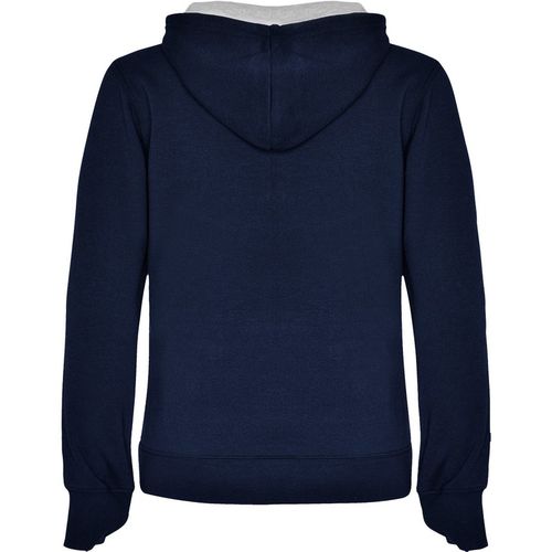 Sudadera con capucha de mujer Mod. URBAN WOMA (55/58) Azul Marino / Gis Talla S