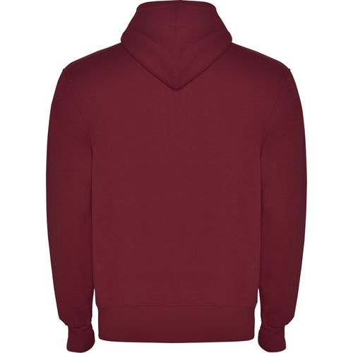 Sudadera con cremallera y capucha Mod. MONTBL (57) Granate  Talla M