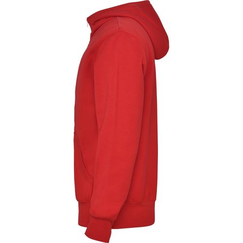 Sudadera con cremallera y capucha Mod. MONTBL (60) Rojo  Talla L