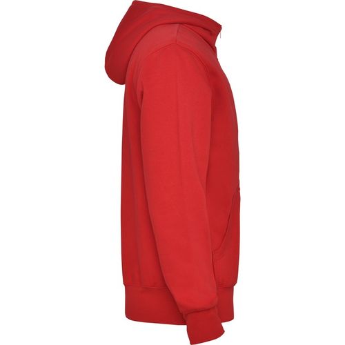 Sudadera con cremallera y capucha Mod. MONTBL (60) Rojo  Talla L
