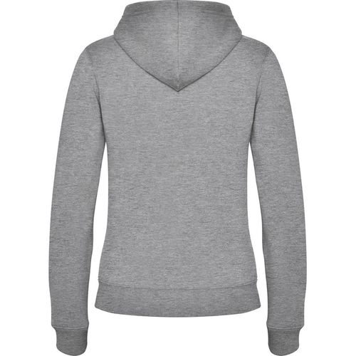 Sudadera con cremallera y capucha Mod. VELETA (58) Gris Vigor  Talla S