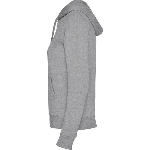 Sudadera con cremallera y capucha Mod. VELETA (58) Gris Vigoré  Talla L