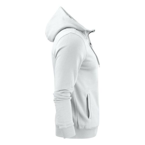 Sudadera con cremallera Mod. OVERHEAD (100) Blanco Talla XS