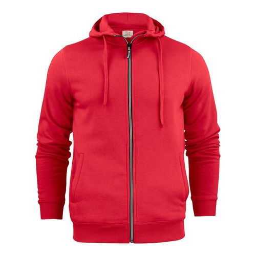 Sudadera con cremallera Mod. OVERHEAD Rojo (400) Talla XXL