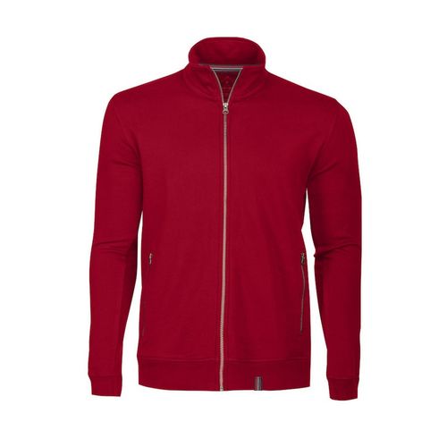 Sudadera de media cremallera Mod. NOVAHILL (400) Rojo Talla S