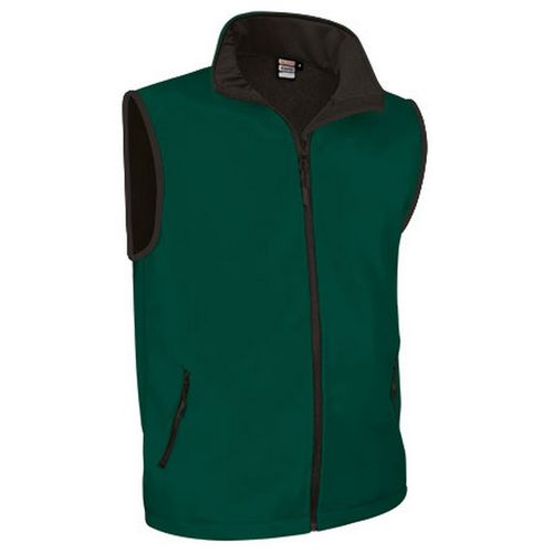 Chaleco Softshell Mod. TUNDRA Verde Botella Talla S