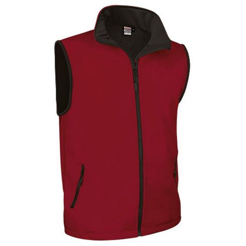 Chaleco Softshell  Mod. TUNDRA Rojo Talla S