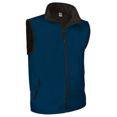 Chaleco Softshell  Mod. TUNDRA Azul Marino Talla S