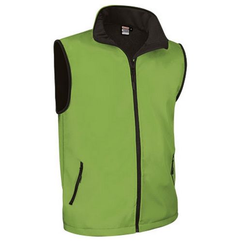 Chaleco Softshell  Mod. TUNDRA Verde Manzana Talla S