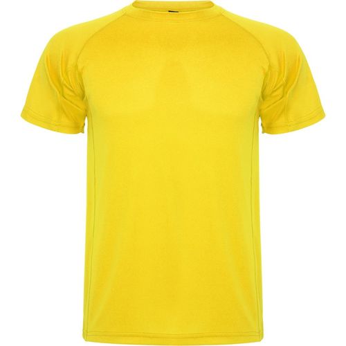 Camiseta técnica Mod. MONTECARLO KIDS (03) Amarillo  Talla 4