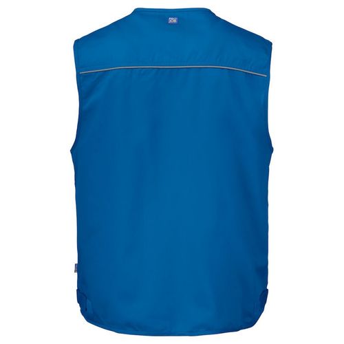 Chaleco Mod. FISHERMAN VEST Azul real (55) Talla XXL