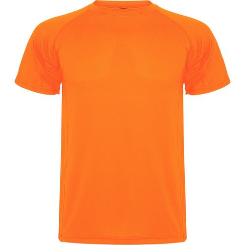 Camiseta tcnica Mod. MONTECARLO KIDS (223) Naranja Flor Talla 4