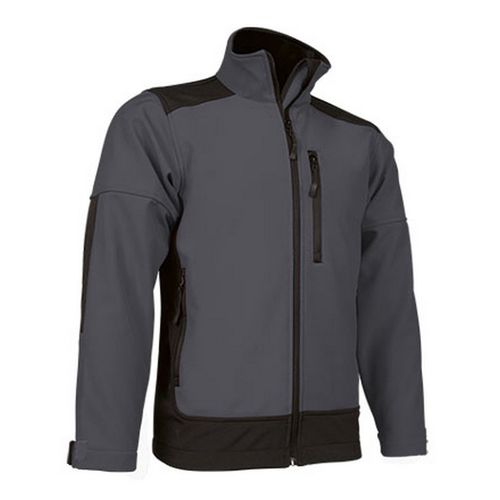 Chaqueta Soft-Shell Mod. SAPONI Gris Talla S