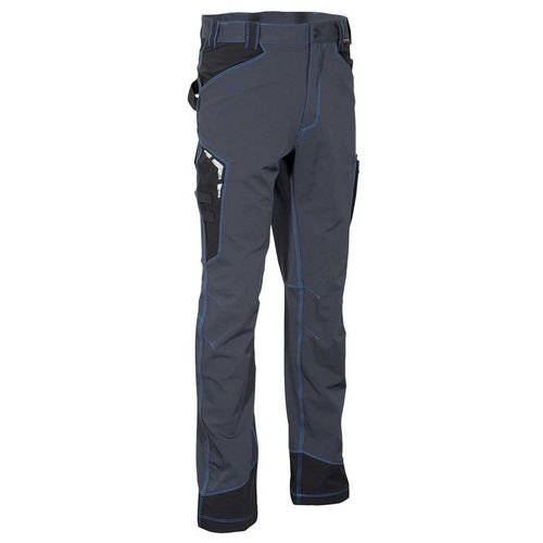 Pantalón multibolsillos elástico Mod. HAGFORS Azul Marino Talla 38