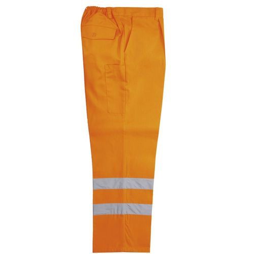 160. Pantaln alta visibilidad Naranja Fluor (19) Talla S