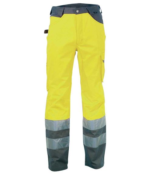 Pantaln de alta visibilidad Mod. LIGHT Amarillo Fluor Talla 38