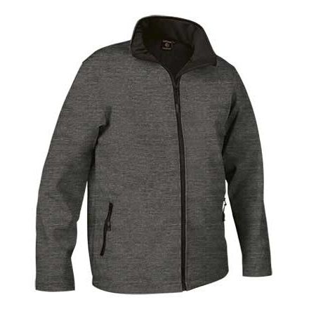 Chaqueta infantil Soft-Shell con cremallera. Gris Talla 3