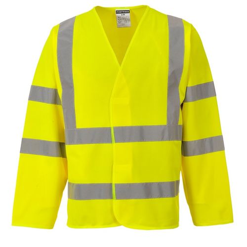 Chaleco de alta visibilidad Mod. C473 Amarillo Fluor Talla XL/XXL