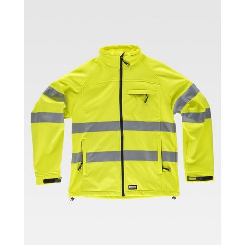 Softshell de alta visibilidad Clase 2 Amarillo Fluor Talla L