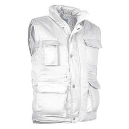 Chaleco multibolsillos Mod. REPORTER BLANCO