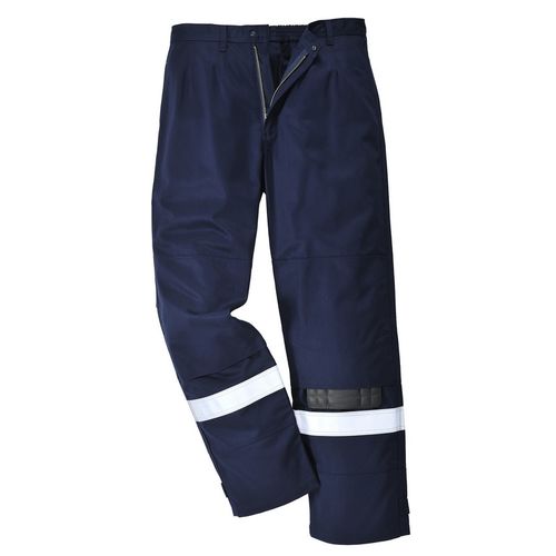 Pantaln ATEX Mod. BIZFLAME PRO de 350 grs Azul Marino Talla XXL