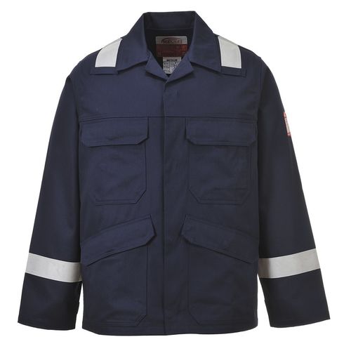 Chaqueta ATEX Mod. BIZFLAME PLUS de 350 grs Azul Marino Talla S