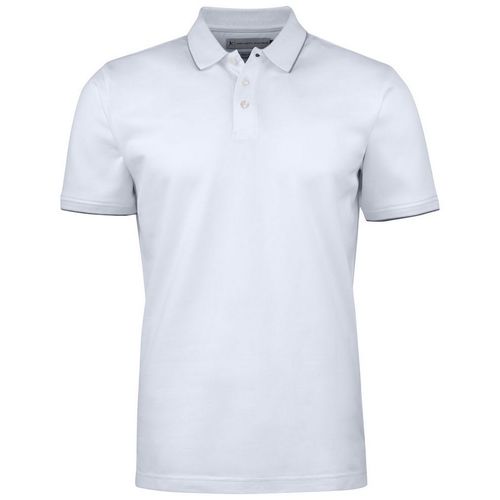 Polo unisex Mod. GREENVILLE REGULAR (100) Blanco Talla S