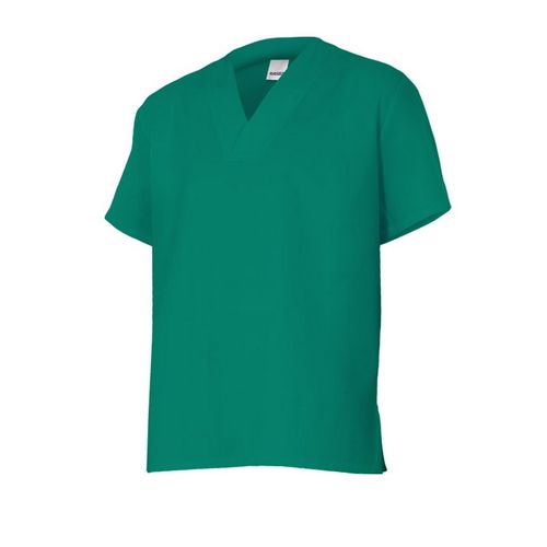 Casaca de manga corta para industria alimenta Verde (2) Talla XS