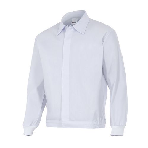 Cazadora de trabajo para alimentación Blanco (7) Talla S