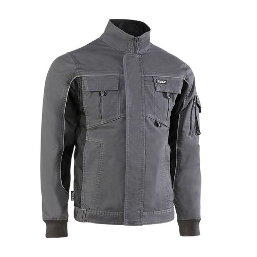 Chaqueta elástica Mod. FLEX Gris Talla L