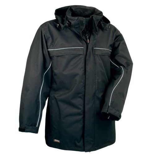 Chubasquero Mod. BYLOT ligero e impermeable EN343. Negro Talla 46